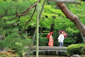 兼六園・ひがし茶屋街和装ロケーションフォト3